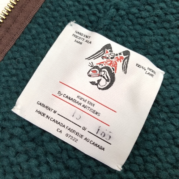 NWT Filson Blanket Stripe Hand Knit Wool Vest - Picture 6 of 11